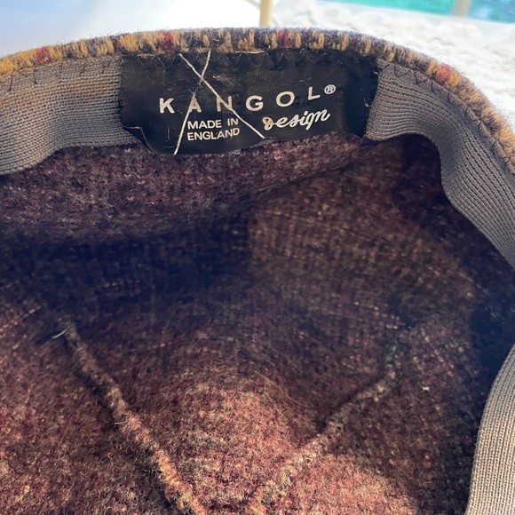 Old Vintage Tweed English Cap, KANGOL Desighn, Made in England - Picture 4 of 10